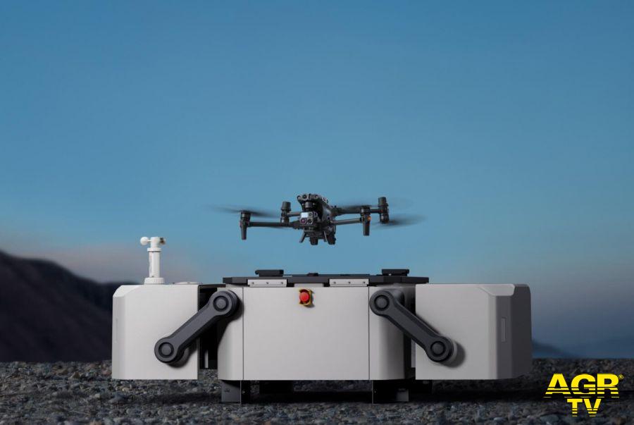 drone robot DJI Dock foto da comunicato stampa