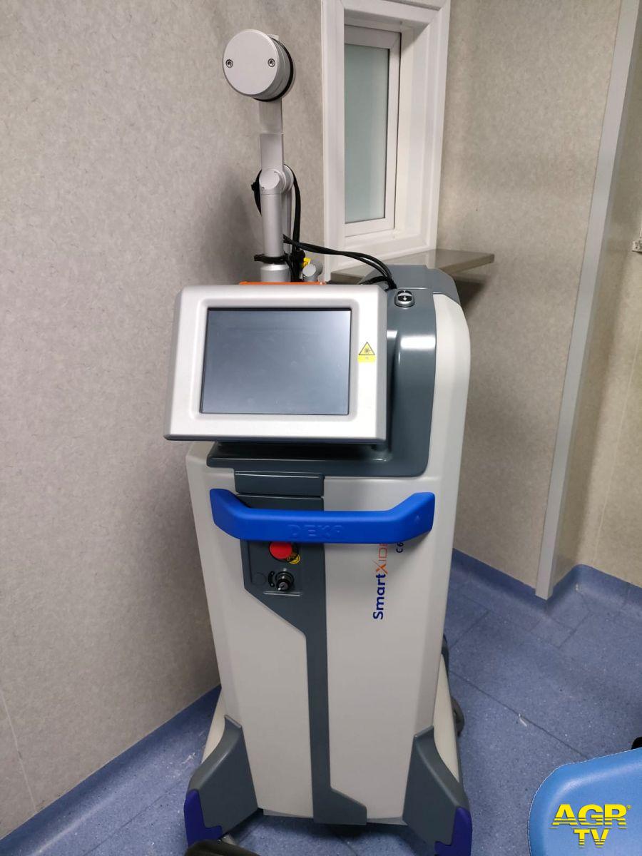 L'apparecchiatura laser per la terapia disponibile ad Aprilia