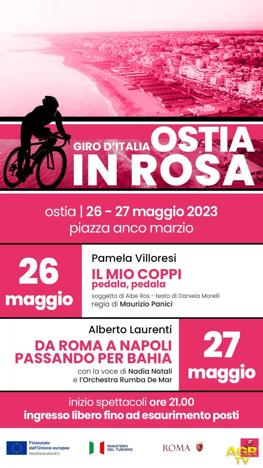 Giro d'Italia ad Ostia locandina evento