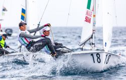 Vela, Europeo 470 Mix, Ferrari-Caruso chiudono al settimo posto