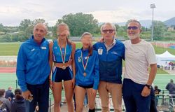 Tivoli, ai regionali ragazze, brilla la stella di Amanda Rocca dell'Atletica Villa Guglielmi di Fiumicino