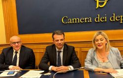 Fabio Rampelli, Marco Scurria e Valeria Grasso