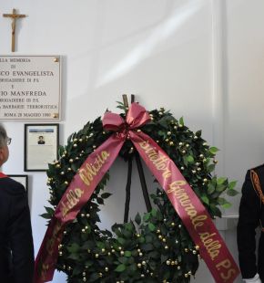 Roma, in ricordo di Serpico e del collega Antonio Manfreda,nel 43° anniversario dell'uccisione ad opera di un commando NAR