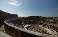 Colosseo la nuova veduta dell'arena con l'ascensore ph credit parco Colosseo