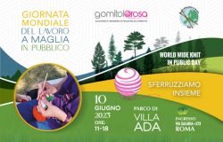 Roma, Giornata mondiale del lavoro a maglia, a Villa Ada la festa di Gomitolo rosa