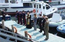 Bracciano, inaugurata la nuova motovedetta CC 206 dei carabinieri