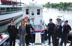Carabinieri Bracciano inaugurazione motovedetta