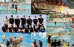 Pallanuoto, SIS Roma a mille, la squadra maschile promossa in serie B