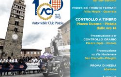 Giovedì 15 giugno arriva a Pistoia la Mille Miglia