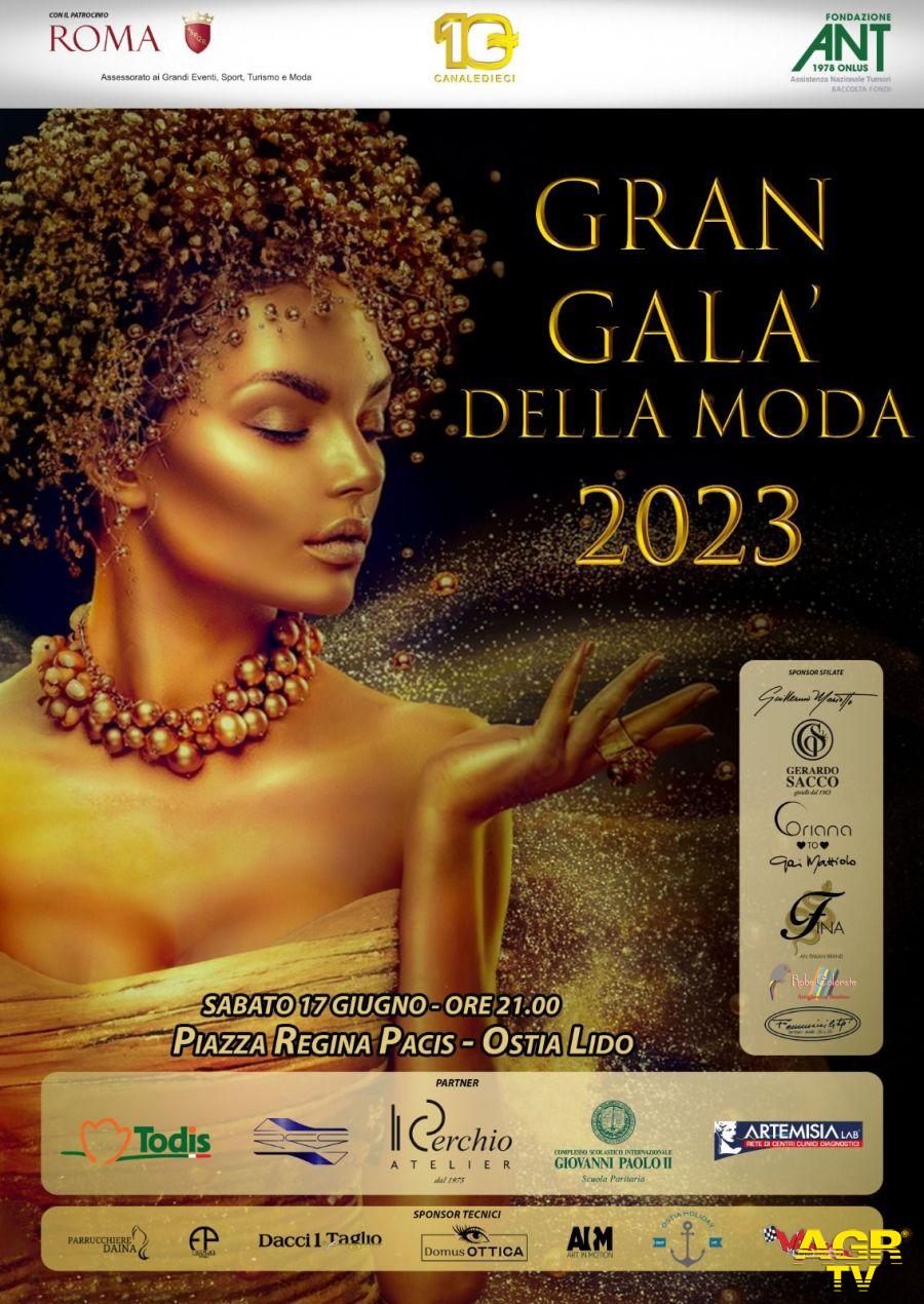 Gran Galà della moda 2023 locandina evento