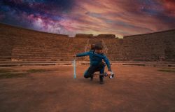 Andrea Casta in concerto ad Ostia Antica