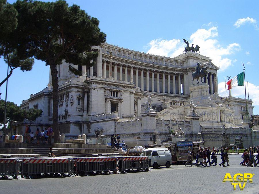 Roma piazza Venezia l'area dove sarà realizzata la stazione Metro C