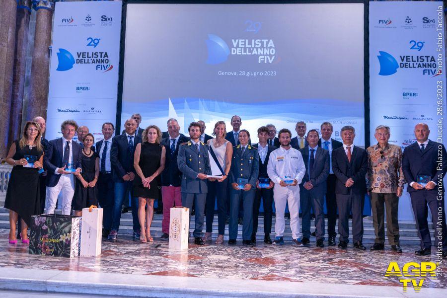 XXIX edizione Velista dell'anno i premiati