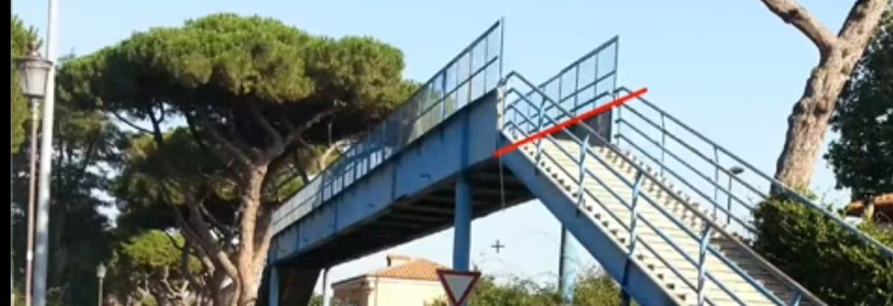 Ostia Antica, entrati in funzione ieri gli ascensori del ponte pedonale della stazione