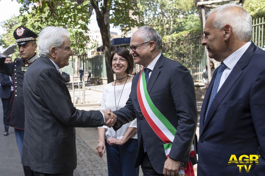 Il presidente Mattarella incontra il sindaco Gualtieri foto presidenza della repubblica
