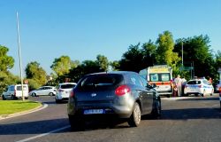 incidente sulla Roma Fiumicino