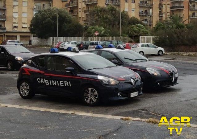 Carabinieri intervenuti ad Acilia