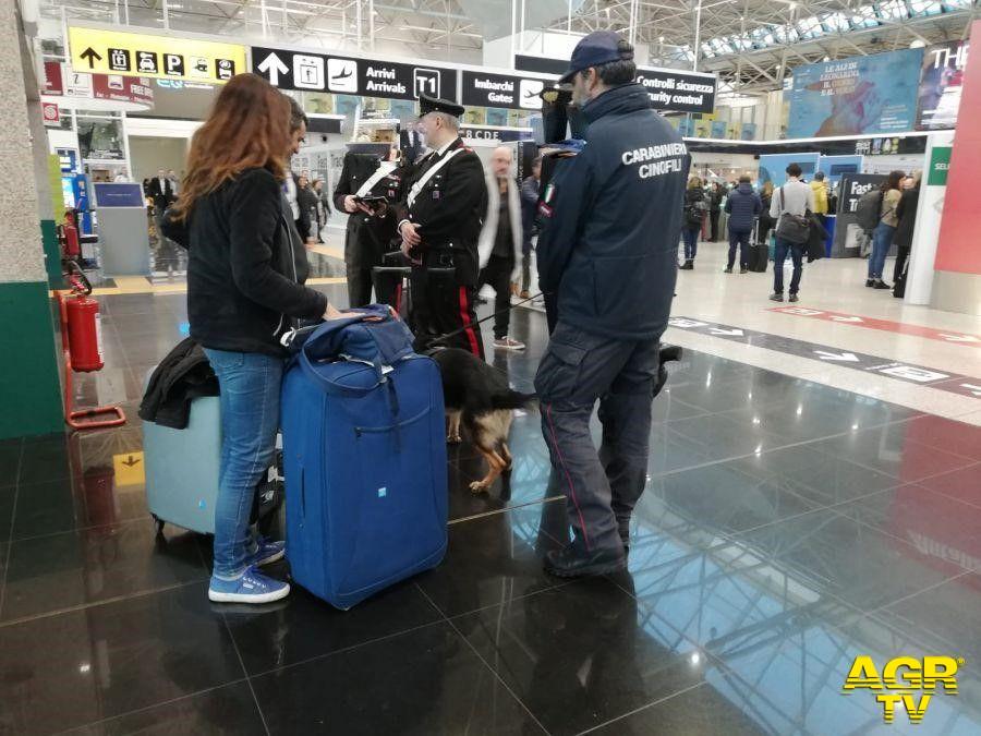 Fiumicino Aereoporto, sventato colpo grosso al duty free, 3200 euro di cosmetici, 4 viaggiatori denunciati
