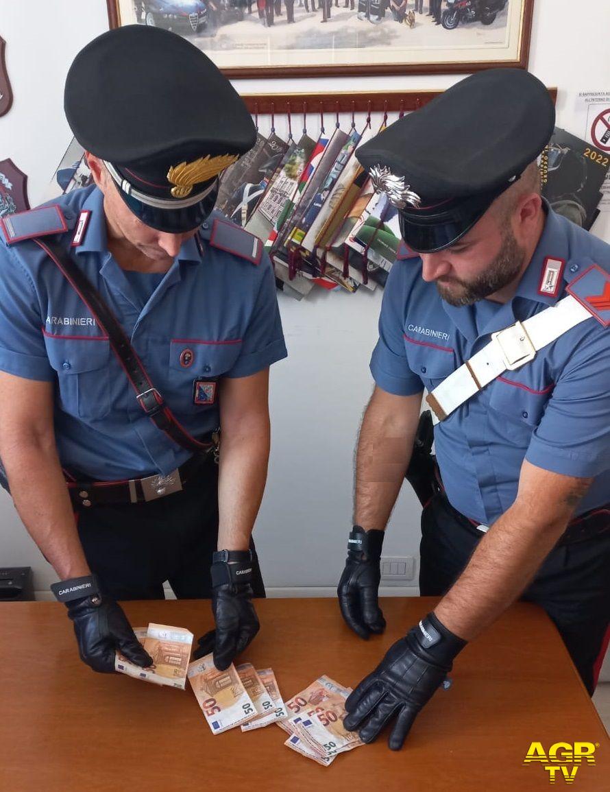 Carabinieri Arrestano due persone indiziate di falsificazione e spendita di monete alterate in concorso