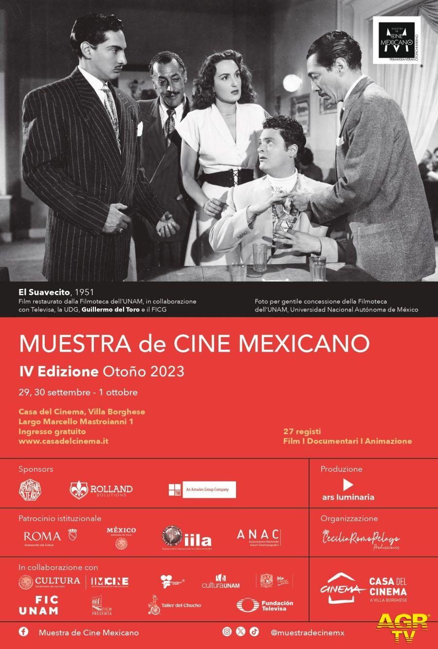 Muestra de Cine Mexicano Otoño 2023 locandina evento