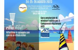 AICS, sport ed ambiente ad Eboli con windsurf e Rifiuthlon dal 24 al 26 agosto