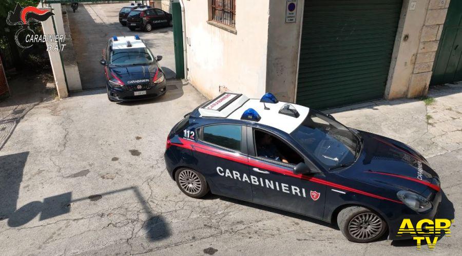 CARABINIERI: spaccio di stupefacenti a Bisceglie e Trani, 16 arresti