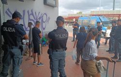 San Basilio. Nuovi servizi antidegrado della Polizia di Stato, in collaborazione con gli altri enti territoriali.