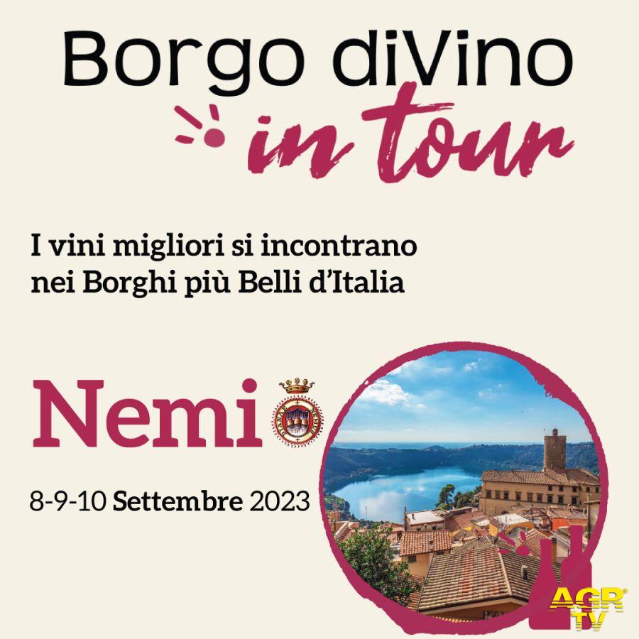 Torna a Nemi (RM) l'appuntamento con Borgo diVino
