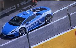 Monza, al Gran Premio di F1 ospite d'onore la Lamborghini Huracan della Polizia di Stato