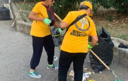 Roma, Ministri Volontari di Scientology hanno bonificato l'area del capolinea Battistini della MetroA