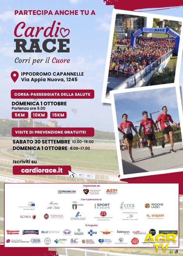 Cardio Race Capannelle locandina evento