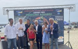 Fiumicino, grande spettacolo nella quarta tappa del Campionato Italiano 2023 di moto d'acqua