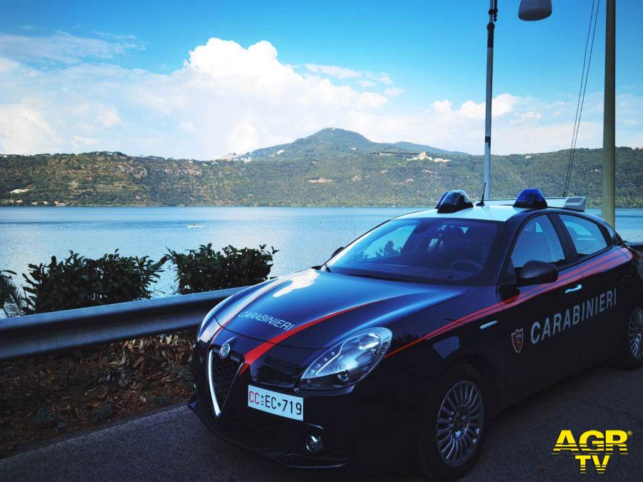 Carabinieri in tervenuti a Castelgandolfo