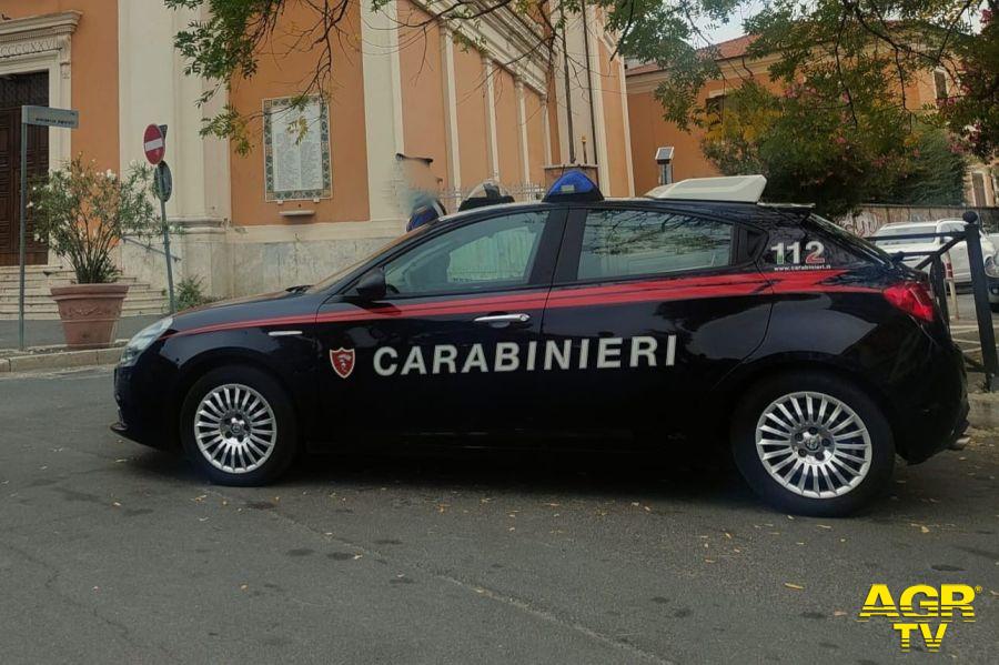 Carabinieri Castelgandolfo intervento