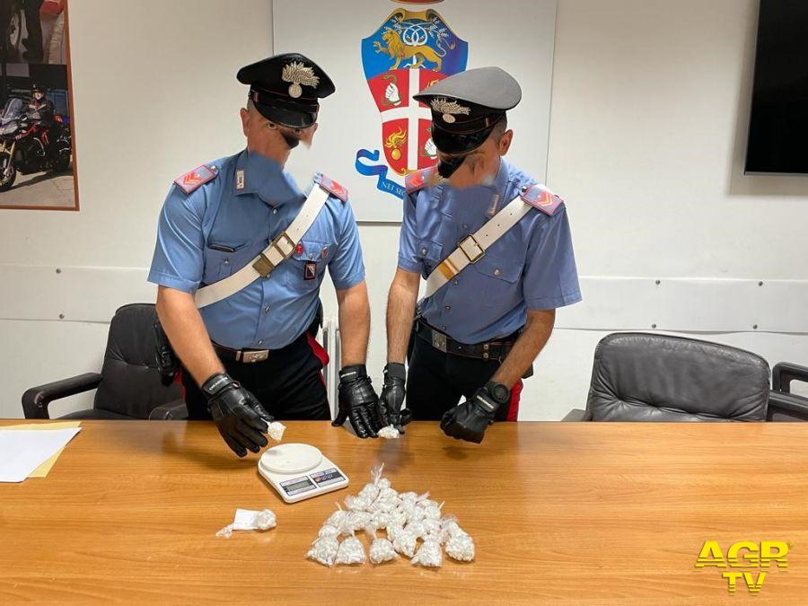 Carabinieri Monterotondo la droga sequestrata