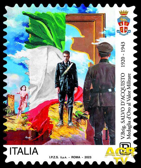 Il senso civico di Salvo D'Acquisto il francobollo emesso nell'80° anniversario del suo sacrificio