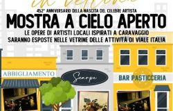 Ladispoli:Viale Italia diventa un museo a cielo aperto per celebrare il rapporto tra Caravaggio e Ladispoli”