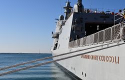 La nave Raimondo Montecuccoli ph credit Marina Militare