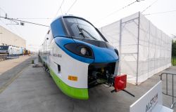 Milano, presentato in Lombardia il primo treno a idrogeno italiano