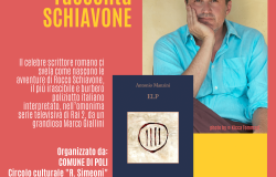 Poli, V edizione giornate della Cultura  Antonio Manzini racconta Rocco Schiavone