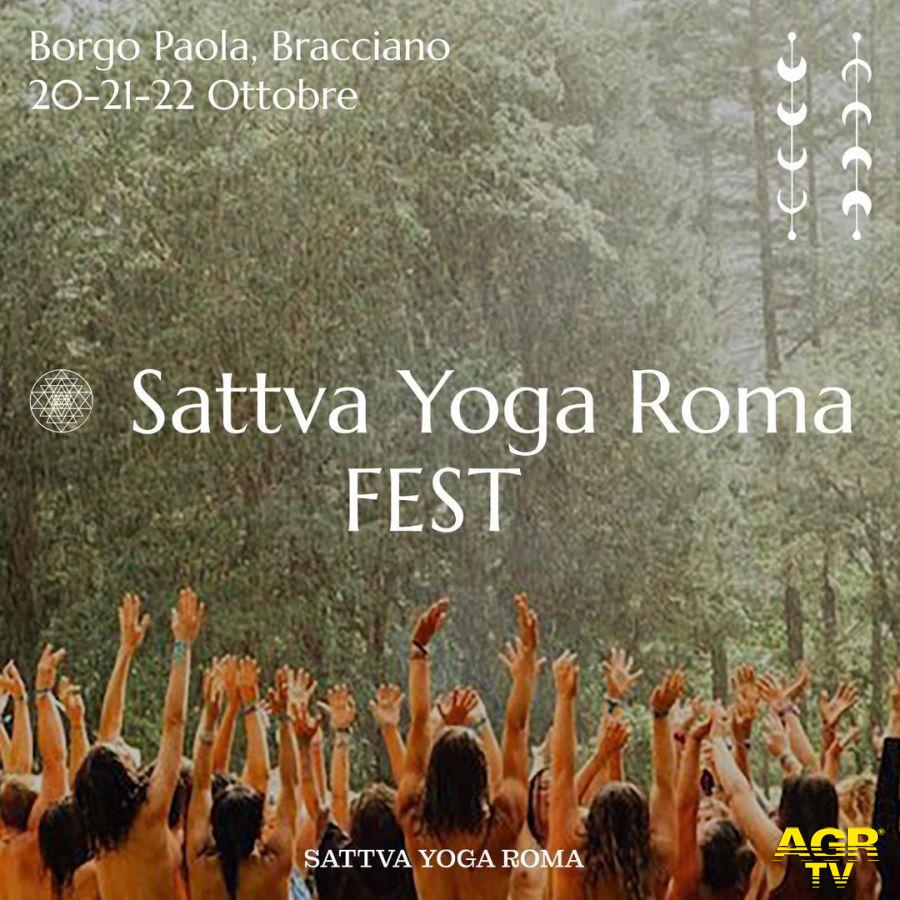 Sattva Roma Yoga festival locandina evento