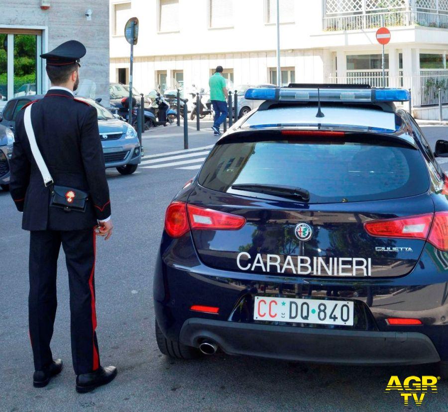 Roma - Blitz Antidroga dei Carabinieri nelle periferie