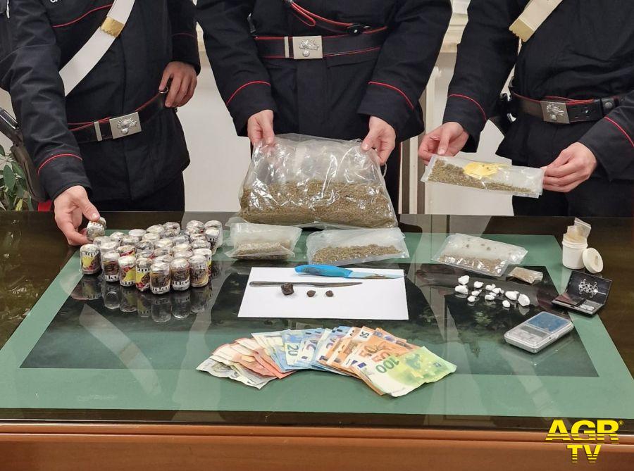 Cave (RM) - Carabinieri arrestato 3 persone per detenzione ai fini di spaccio di sostanze stupefacenti