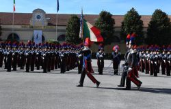 Carabinieri, il giuramento degli allievi del 142° corso, alla presenza del Gen. Teo Luzi