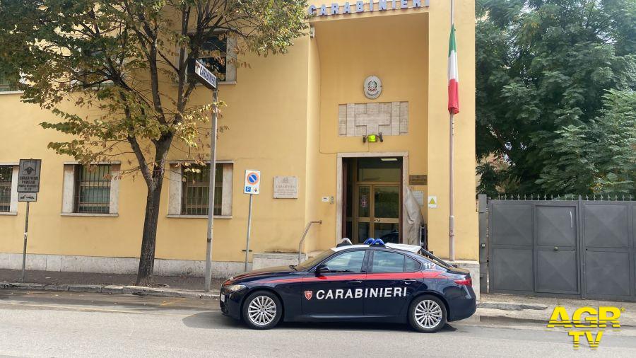 Carabinieri caserma Pomezia