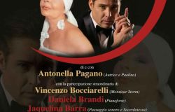“Eva e la minestra del Paradiso”, pièce scritta, diretta e interpretata da Antonella Pagano, il 18 novembre