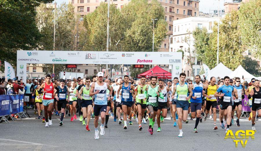 Atletica la partenza Roma 21K mezza maratona ph credit Piccioli