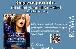 Ragazze perdute, gli ultimi giorni di Katy Skerl presentazione libro biblioteca Morante da Gianni Maritati
