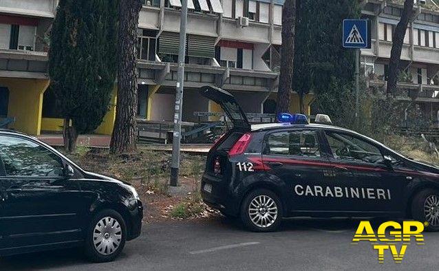 Carabinieri controlli area Tor Sapienza