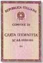 Carta d'identità Carta d'identità